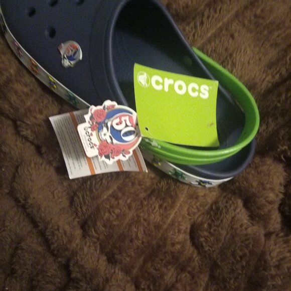 Grateful Dead crocs 50th anniversary